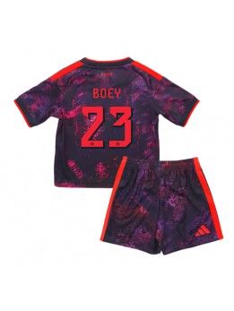 Detské Futbalové oblečenie Bayern Munich Sacha Boey #23 2026-27 Krátky Rukáv - Tretina (+ trenírky)